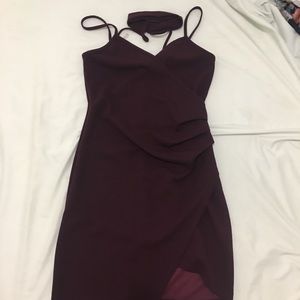 Burgundy Formal Dress